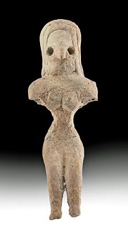 Indus Valley Mehrgarh Pottery Seated Female Figure