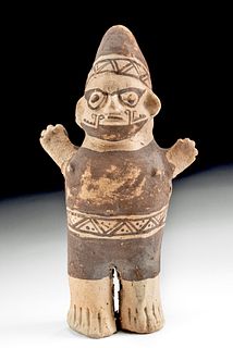 Chancay Pottery Female Standing Figure