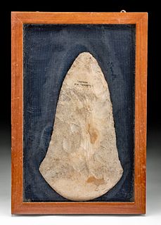 Huge Native American Cahokia Stone Spade