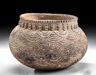 Mississippian Ranch Incised Pottery Jar - TL Tested