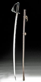 1860s US Civil War Steel & Brass Sword & Scabbard, Ames