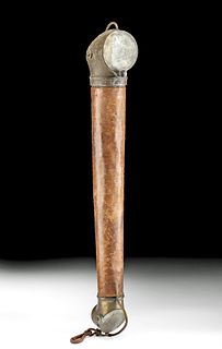 Rare WWI British Wood & Steel Periscope- James E. Lee