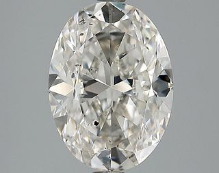 3.54 ct., J/SI2, Oval cut diamond, unmounted, IM-179-117-005