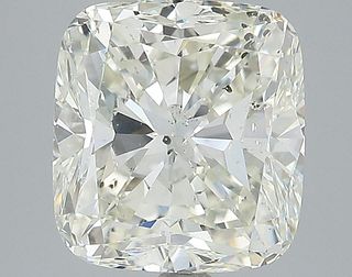 5.14 ct., J/SI2, Cushion cut diamond, unmounted, PK0672