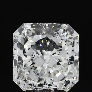 5.05 ct., H/SI2, Radiant cut diamond, unmounted, PP8312-03
