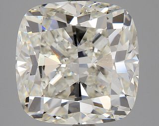 5.09 ct., J/VS2, Cushion cut diamond, unmounted, YG-1741