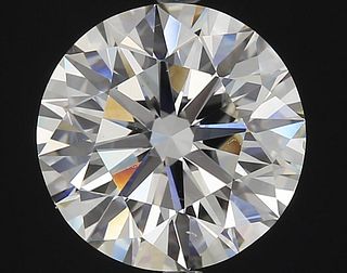 5.05 ct., J/SI1, Round cut diamond, unmounted, PK0094