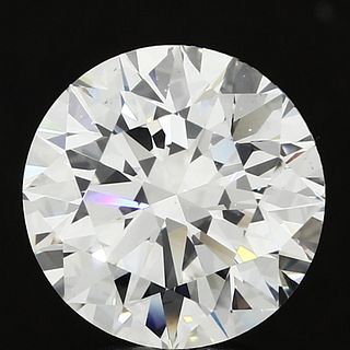 4.01 ct., H/VS2, Round cut diamond, unmounted, VM-M005