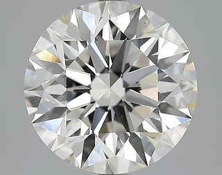 5.19 ct., J/VS2, Round cut diamond, unmounted, PP6502