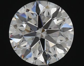 3.7 ct., G/VS1, Round cut diamond, unmounted, VM-1519