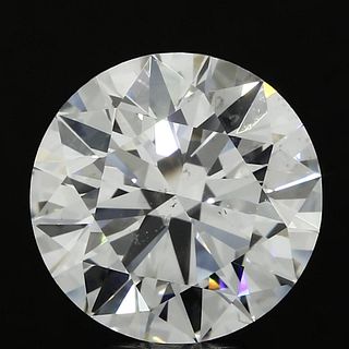 5.08 ct., I/SI1, Round cut diamond, unmounted, PP9643