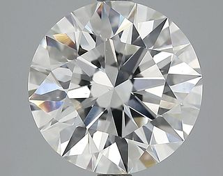 5.06 ct., H/VS2, Round cut diamond, unmounted, PK1893-01