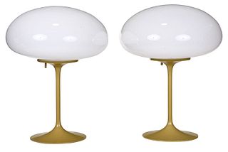 Pair of Vintage Stemlite Mushroom Table Lamps