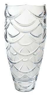 Fabergé‚ Glass "Pine Cone" Vase in Box