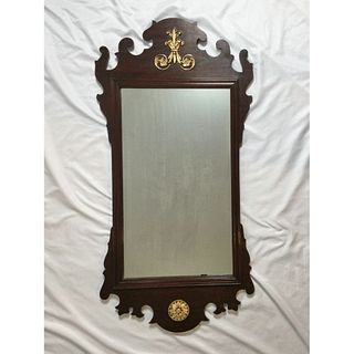 Chippendale Mahogany and Gilt Mirror