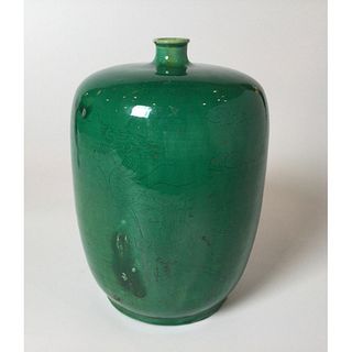 Antique Chinese Green Vase