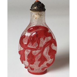 Old Peking Glass Snuff Bottle