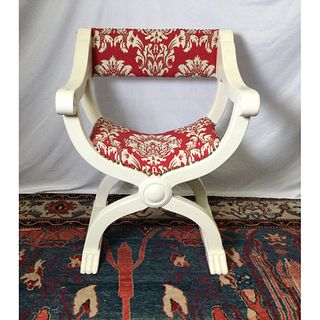 Shabby Chic Throne Chair