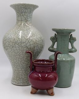 Assorted Grouping of Chinese? Porcelain.