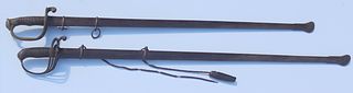 2 Antique Swords And Scabbards