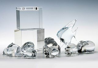 STEUBEN AND OTHER LATE 20TH CENTURY CRYSTAL