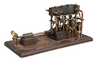 Model of a Marine Steam Engine