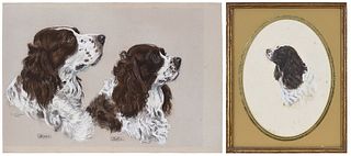 Two Dog Portraits, Weir, McPherson