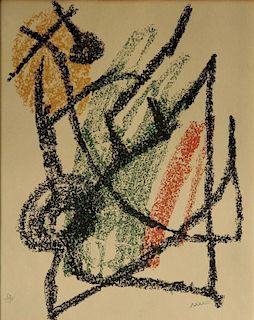 Joan Miro lithograph