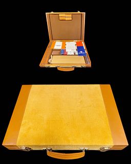 A Neiman Marcus Backgammon & Play Set