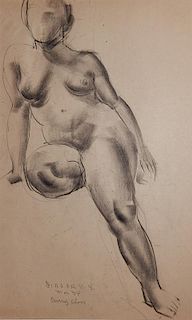 Clyde Singer charcoal
