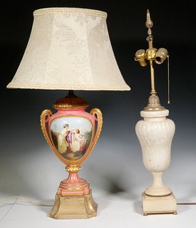 (2) CLASSICAL FORM TABLE LAMPS