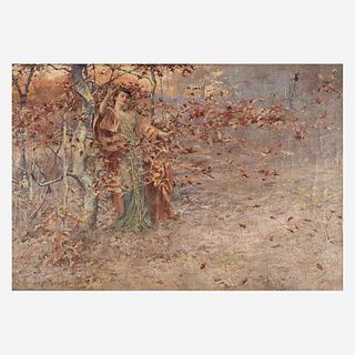 William St. John Harper (American, 1851–1910) Autumn