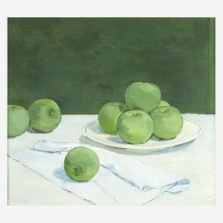 Albert York (American, 1928–2009) Still Life: Green Apples
