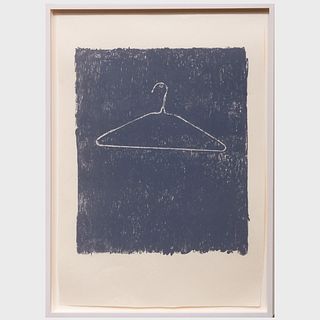 Jasper Johns (b. 1930): Coat Hanger II