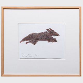 Merce Cunningham (1919-2009): Untitled (Jumping Rabbit)