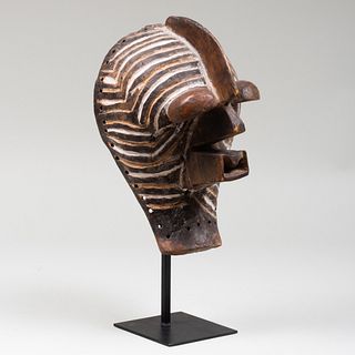 Songe Polychrome Painted Mask, Democratic Republic of the Congo