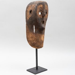 Zaramo Carved and Stain Wood Mask, Tanzania