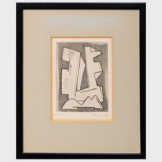 Alberto Magnelli (1888-1971): Untitled, from Futurists, Abstractionists, Dadists: The Forerunners of the Avant-Garde (Vol I)