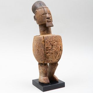 Teke Carved Wood Power Figure, Democratic Republic of the Congo