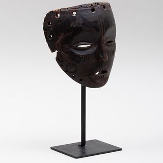 Lwena Wooden Mask, Zambia