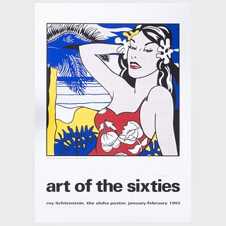 After Roy Lichtenstein (1923-1997): Art of the 60s: The Aloha Poster; and Roy Lichtenstein (1923-1997): Art of the Sixties