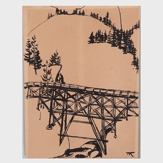 Marguerite Zorach (1887-1968): Mountain Bridge; Untitled; and Untitled