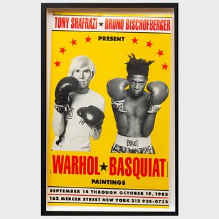 After Andy Warhol (1928-1987) and Jean-Michel Basquiat (1960-1988): Warhol-Basquiat Poster