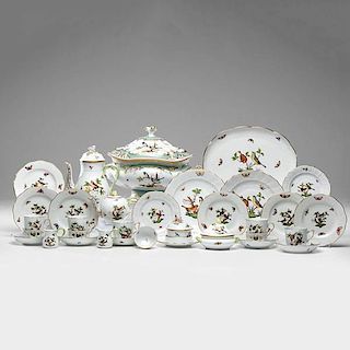 Herend Rothschild Bird Partial Tea and Coffee Service, Plus 