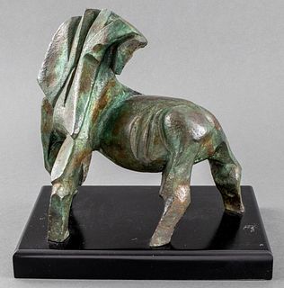 Yonatan Darmon "Horse" Bronze Sculpture