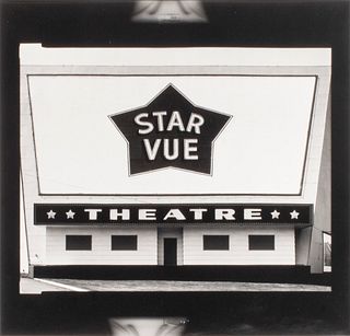 Jim Dow "Star Vue Theatre, 1973" Photograph