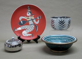 Waylande Gregory 4 ceramic items