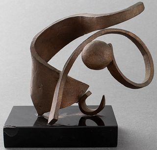 Modern Abstract Metal Sculpture, 1971