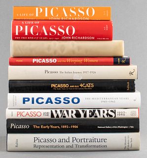 Books on Pablo Picasso, Group of 10