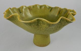 Charles Lakofsky porcelain footed bowl